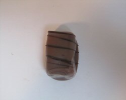 A chocolate smoothie