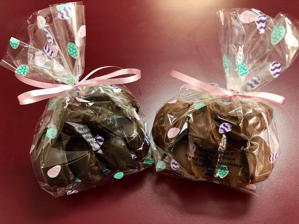 Double dipped marshmellow eggs